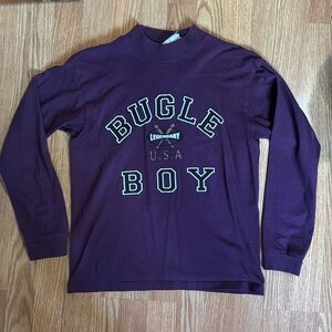 Vintage bugle boy graphic long sleeve